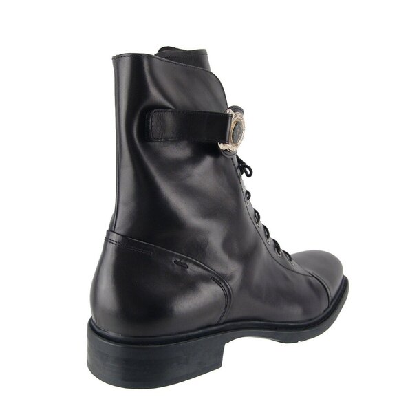 $950 AUTHENTIC CESARE PACIOTTI COMBAT FASHION BOOTS US ITALIAN MENS SHOES main image 4